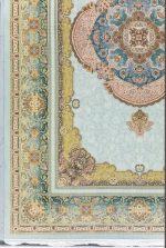 Сив и зелен винтидж дизайн персийски килим – Grey & Green Vintage Design Persian Carpet –