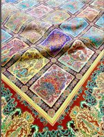 Кремав и цветен ретро дизайн персийски килим –Cream & Colorful Vintage Design Persian Carpet 4