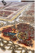 Multi Color Persian Carpet Vintage Design