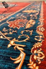 Vintage Design Red Persian Carpet