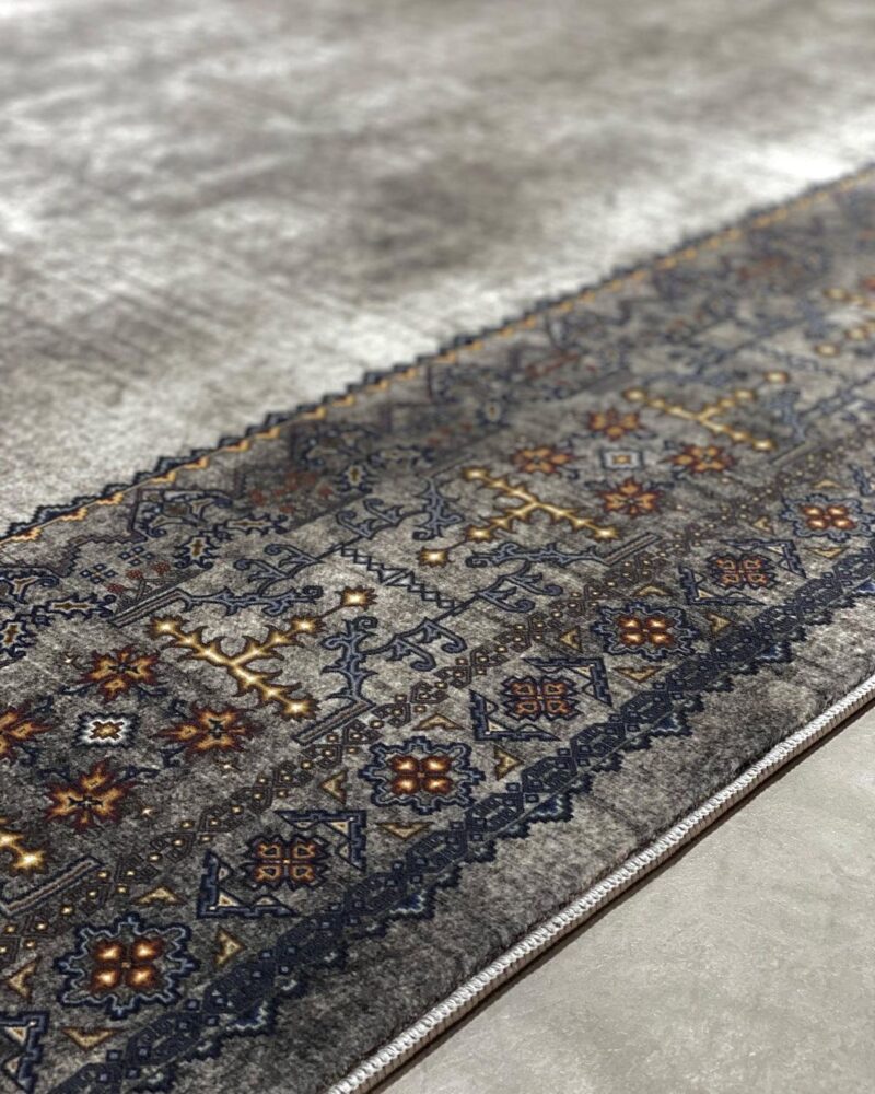 Grey Persian Carpet Neoclassical Design Rug –Code: AF190