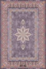 Килим с класически дизайн лилав персийски килим–код MT42