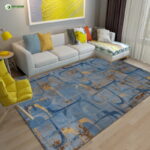 Modern Design Carpet Blue Persian Rug–Code IVY61