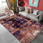 Розов и лилав килим Модерен персийски килим - код IVY31
