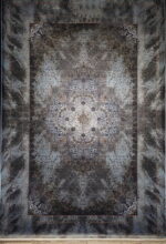 Черен персийски килим с неокласически дизайн–код N1283