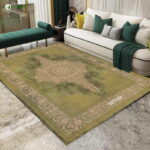 Персийски килим с класически дизайн в зелен цвят – код MT301
