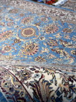 Тюркоазен килим с класически дизайн Персийски килим