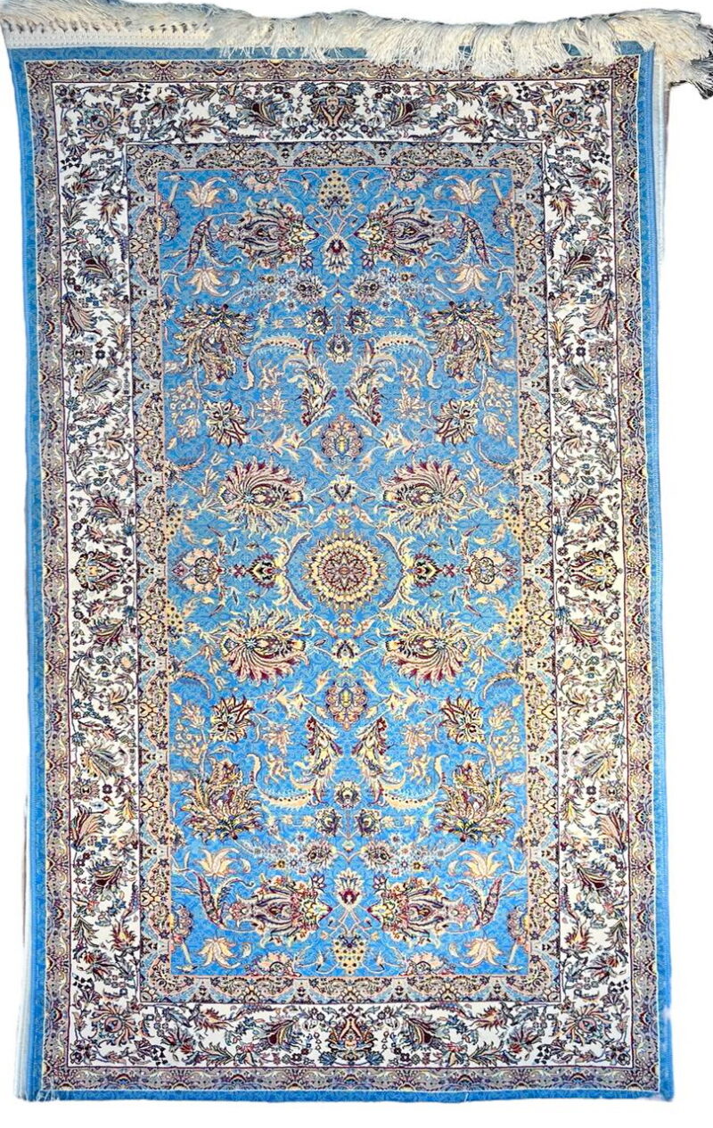 Класически дизайн килим Синя и тюркоазена цвят персийски килим код FR103