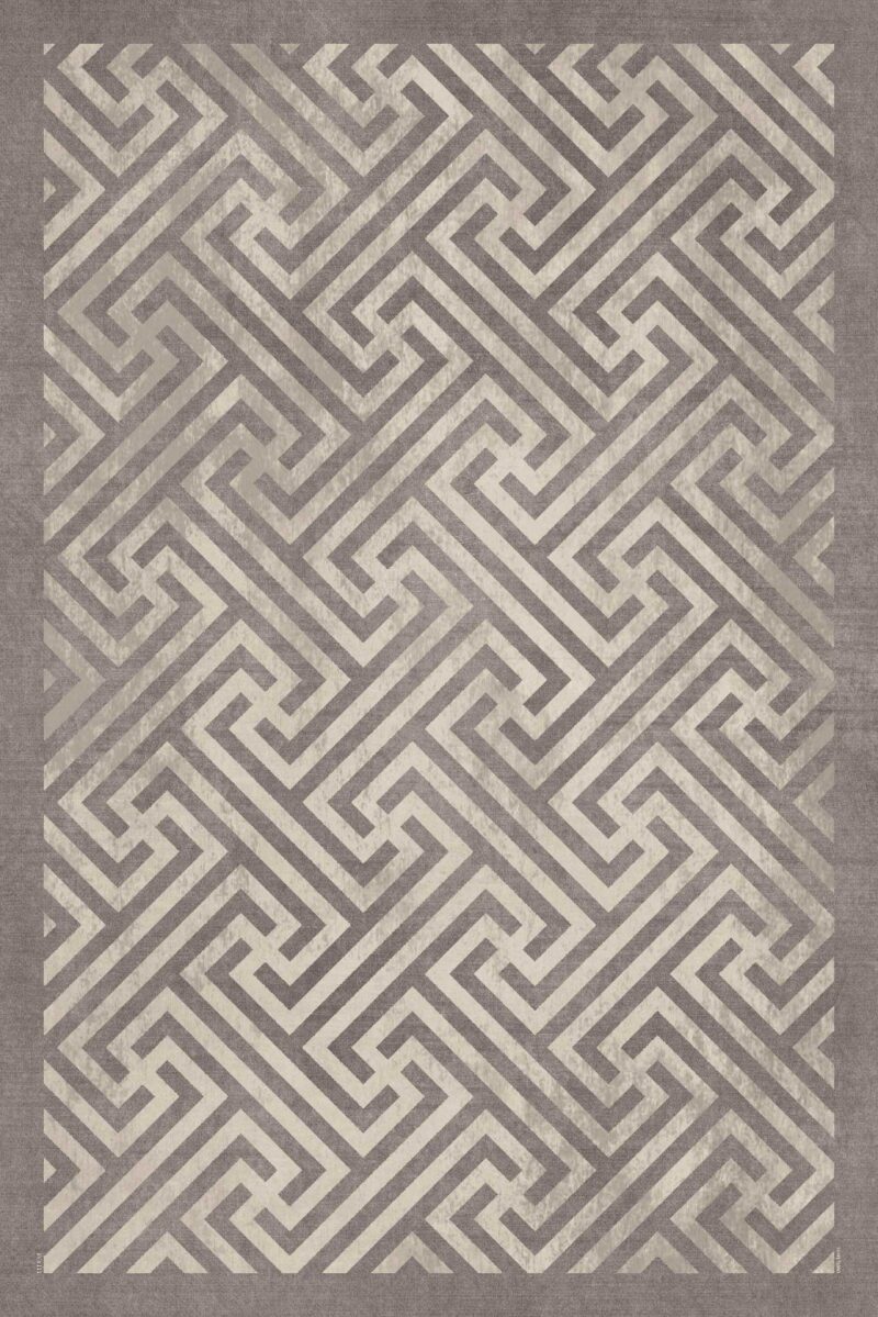 Модерен кремав килим Персийски килим-Код :IVY111