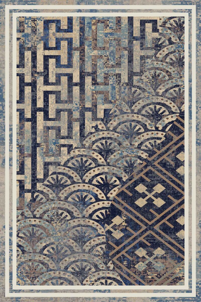 Cream Modern Carpet Persian Carpet–Code :IVY85