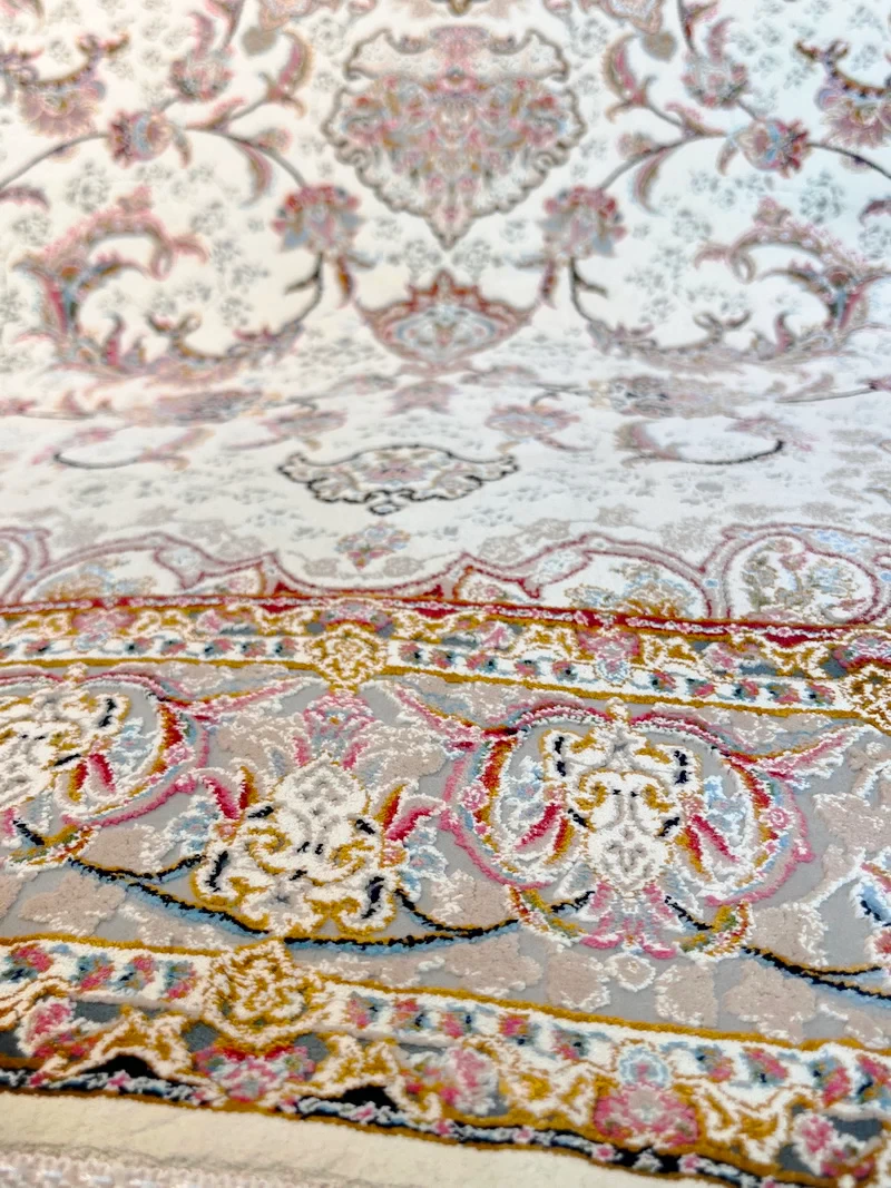 Cream runner carpet for Aysan