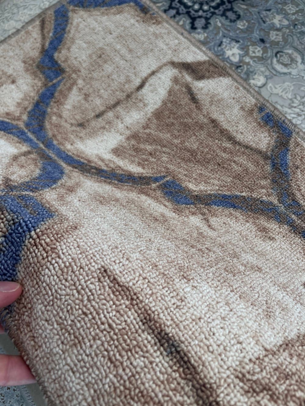 Auslegware, Teppichboden mit Schnitt- und Schlingenflor, Raya